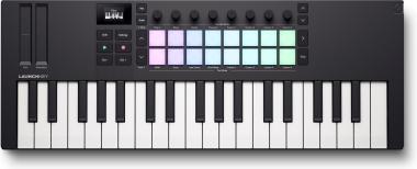 Novation Launchkey Mini 37 MK4 Hatékony, 37 hangjegyes mini vezérlőbillentyűzet az összes főbb DAW-h