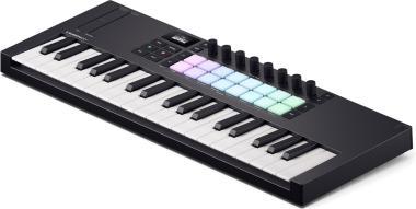 Novation Launchkey Mini 37 MK4 Hatékony, 37 hangjegyes mini vezérlőbillentyűzet az összes főbb DAW-h