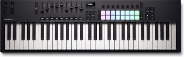 Novation Launchkey 61 MK4 Hatékony, 61 hangjegyes vezérlőbillentyűzet az összes főbb DAW-hoz