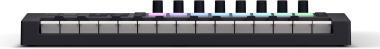 Novation Launchkey Mini 25 MK4 Hatékony 25 hangjegyes mini vezérlőbillentyűzet az összes főbb DAW-ho