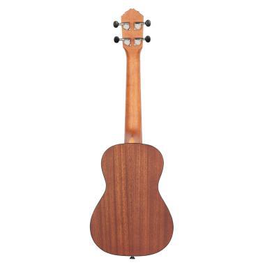 Ortega RU5L Bonfire Sorozat Koncert Ukulele 4 Húros Balkezes - Luc/Sapele Natúr
