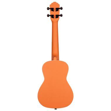 Ortega RUHW Egyedi Készítésű Sorozat Halloween Kiadás Koncert Ukulele 4 Húros - Tök Narancs