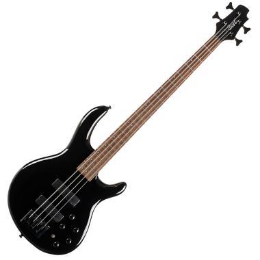 Cort Co-C4-Deluxe-BK elektromos basszusgitár, Markbass Preamp, fekete