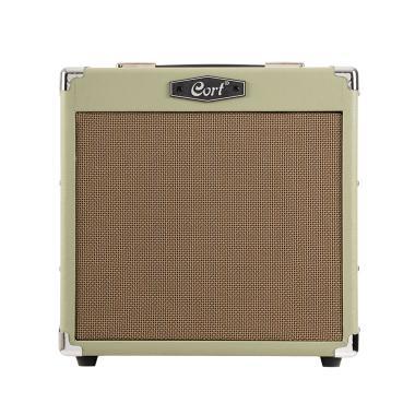 Cort Co-CM15R-PG gitárerősítő zengetővel, 15 Watt, pasztell zöld
