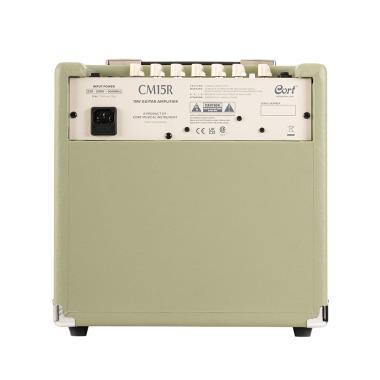 Cort Co-CM15R-PG gitárerősítő zengetővel, 15 Watt, pasztell zöld