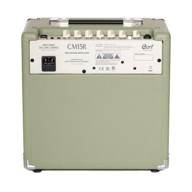 Cort Co-CM15R-PG gitárerősítő zengetővel, 15 Watt, pasztell zöld