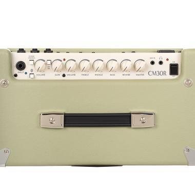 Cort Co-CM30R-PG gitárerősítő zengetővel, 30 Watt, Bluetooth, pasztell zöld