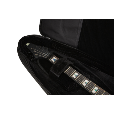 RockBag RB 20618 B/PLUS FV-stílusú elektromos gitár tok, RokTex anyag, 30mm párnázás