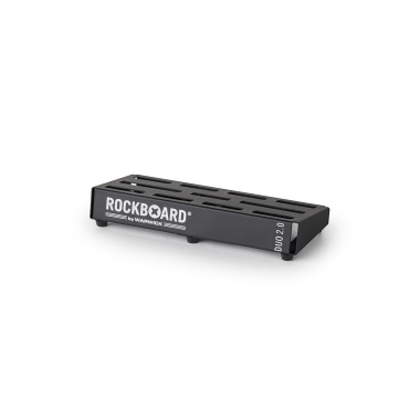 RockBoard RBO B 2.0 DUO B Pedálboard, könnyű alumínium, 3-5 pedálhoz, tartalmaz gig táskát