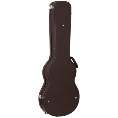 RockCase RC 10604 BCT/SB Elektromos Gitár Keménytok, LP-Stílus, Ívelt Fedél, Fekete