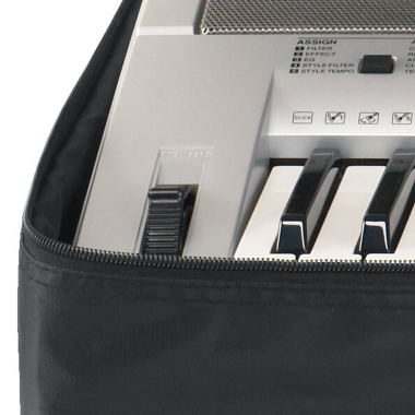 RockBag RB 21412 B Billentyűtáska, 61 billentyűs, Vízálló RokTex, Fekete, 1 Nagy Zseb