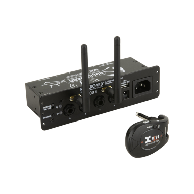 RockBoard RBO B MOD 4 U2 Gitár vezeték nélküli vevő, 2.4 GHz, TRS patchbay, 30 m hatótáv