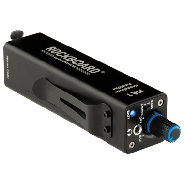 RockBoard RBO E HA 1 Fülmonitor Erősítő, Kompakt Kialakítás, Sztereó/Mono Kapcsoló