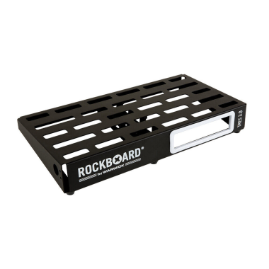 RockBoard RBO B 3.0 TRES C Pedálboard repülőtokkal, könnyű alumínium, csúszásmentes lábak