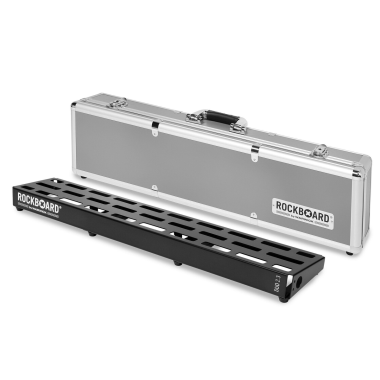 RockBoard Pedalboard, hliník, kapacita 7-11 pedálů, s kufrem