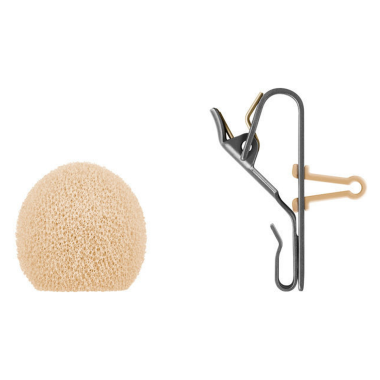 Sennheiser MKE ESSENTIAL OMNI-BEIGE-3-PIN Sennheiser MKE Essential Omni Beige 3-Pin Csiptetős mikrofon