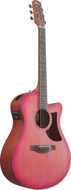 Ibanez AAM50CE-CRO Advanced elektro-akusztikus gitár 6 húros - Coral Red Burst Open Pore