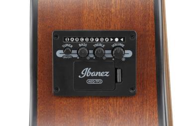 Ibanez AAM50CE-CRO Advanced elektro-akusztikus gitár 6 húros - Coral Red Burst Open Pore