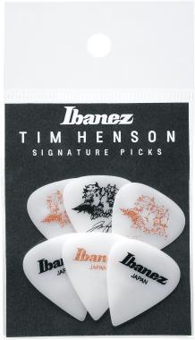 Ibanez P1000TH-C1 Tim Henson pengető Heavy, 6 db/szett - 3x Pink & 3x Black with W6RST Logo