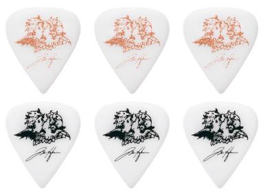 Ibanez P1000TH-C1 Tim Henson pengető Heavy, 6 db/szett - 3x Pink & 3x Black with W6RST Logo
