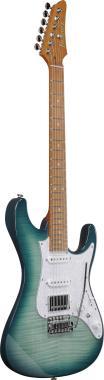 Ibanez AZ22S1F-TXB AZ elektromos gitár 6 húros - Transparent Turquoise Burst