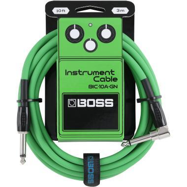 BOSS BIC-10A-GN 3m / 10ft jack-jack hangszerkábel zöld