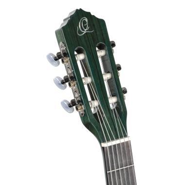 Ortega R121SNOC Family Series 4/4 Vékonytott nyakú klasszikus gitár 6 húros - Ocean Blue + Gigbag