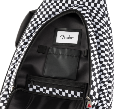Fender FE620 Electric Guitar Gig Bag, Wavy Checkerboard elektromos gitár tok