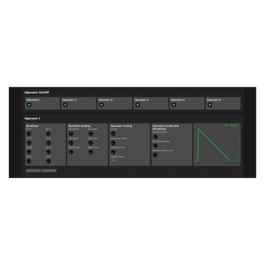 KORG KG-VOLCAFM2 FM szintetizátor, MIDI in, DX
