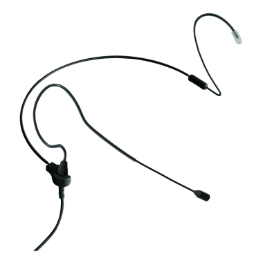 Point Source Audio CO-3-KIT-SE-BL Point Source Audio Series 3 fülre akasztható mikrofon, gömb, 116 dB, Sennheiser, fekete