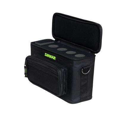 SHURE by Gator SH-MICBAG04 Microphone Bag That Holds Up To 4 Mics