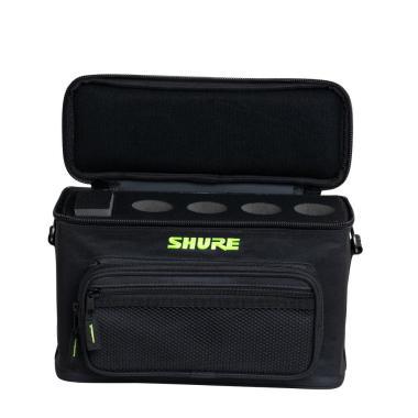 SHURE by Gator SH-MICBAG04 Microphone Bag That Holds Up To 4 Mics