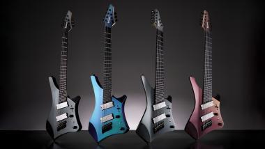 Ibanez A528-CMG multiscale elektromos gitár 8 húros, Coral Mirage színben, puhatokkal