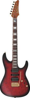 Ibanez KIKO300-RRT elektromos gitár 6 húros, Ruby Red Sunburst Flat színben