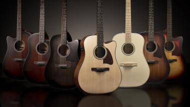 Ibanez AAD51CE-NT akusztikus gitár 6 húros, Natural High Gloss színben