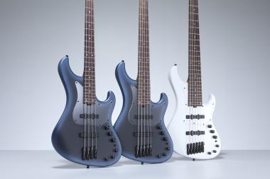 Ibanez MDM1005-MAM elektromos basszusgitár 5 húros, Midnight Arctic Ocean Matte színben, puhatokkal