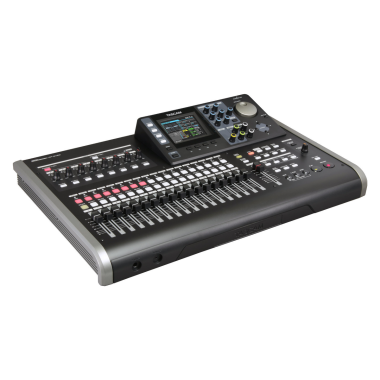 Tascam TM-DP24SD 24 sávos digitális munkaállomás/keverő, 8 sáv egyidejű felvétele