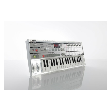 KORG KG-mKORG-CR virtuál-analóg szintetizátor/vokóder, 37 Natural Touch mini billentyű, átlátszó kivitel, tokkal