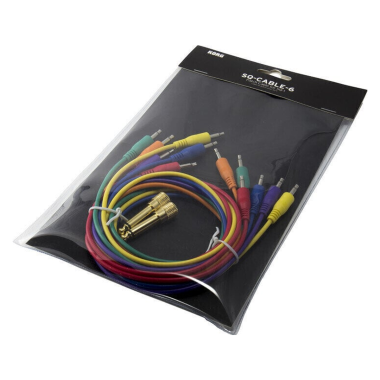 KORG KG-SQCABLE6 6 patchkábel készlet, 6db kábel