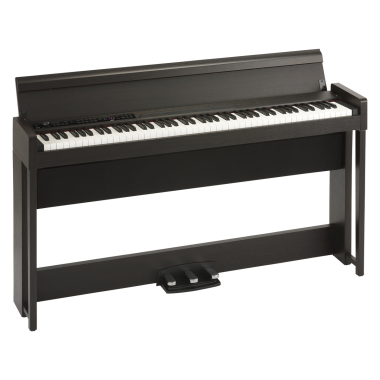 KORG KG-C1AIRWBK digitális zongora, 88 RH3 billentyűzet, Bluetooth hanglejátszás, 3 pedál