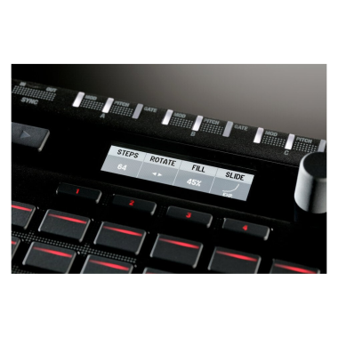 KORG KG-SQ64 polifónikus szekvenszer, 64 nyomógomb, MIDI, CV, SYNC, TRIGGER, USB