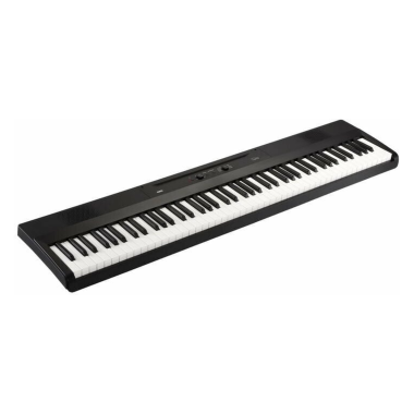 KORG KG-L1 digitális zongora, 88 billentyű naturális mechanika, USB MIDI, fekete