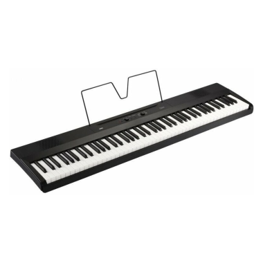 KORG KG-L1 digitális zongora, 88 billentyű naturális mechanika, USB MIDI, fekete