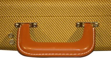 Gator GW-ELECTRIC-TW Electric Guitar Deluxe Wood Case, Tweed