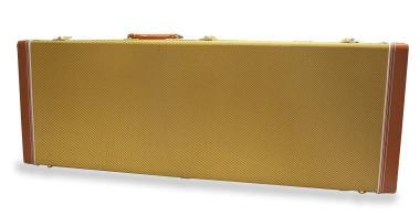 Gator GW-ELECTRIC-TW Electric Guitar Deluxe Wood Case, Tweed