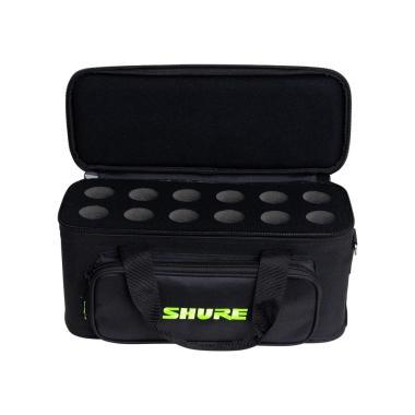 SHURE by Gator SH-MICBAG12 Microphone Bag That Holds Up To 12 Mics