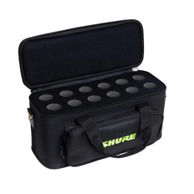 SHURE by Gator SH-MICBAG12 Microphone Bag That Holds Up To 12 Mics