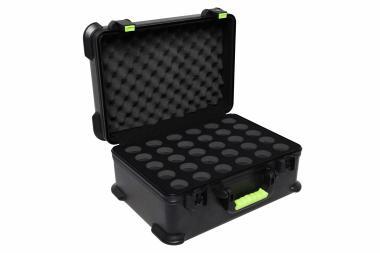 SHURE by Gator SH-MICCASE30 Molded Case W/ Drops For (15) Mics – TSA Latch