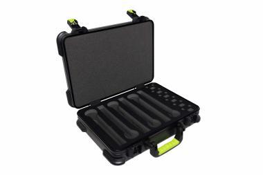 SHURE by Gator SH-MICCASEW06 Molded Case For (6) Wireless Mics – TSA Latch