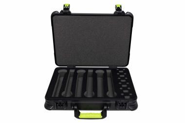 SHURE by Gator SH-MICCASEW06 Molded Case For (6) Wireless Mics – TSA Latch